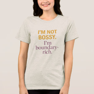 T-shirt En Tri-matière Limites en gras. Braver