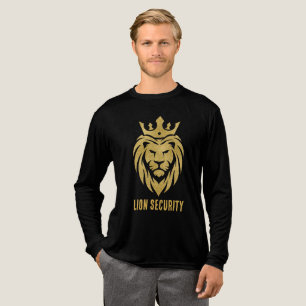 T-shirt En Tri-matière Lion Avec Couronne - Style Or 3