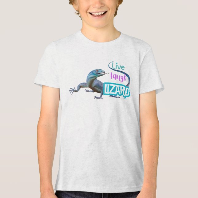T-shirt En Tri-matière Live Laugh Lizard (Recto)