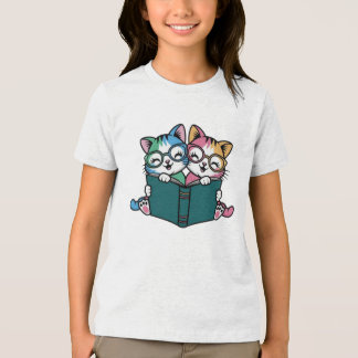T-shirt En Tri-matière Livre de chats