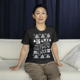 T-shirt En Tri-matière Livre pour enfants Auteur Era, Écrivain X-mas Cade