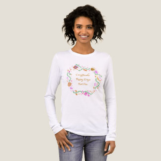 T-shirt En Tri-matière Livres Confortables, Journées Pluvieuses, Thé Chau