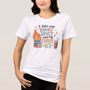T-shirt En Tri-matière Livres épicés et café glacé
