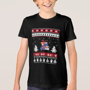 T-shirt En Tri-matière Livres Vilain Noël Drôle Lecture Cadeaux