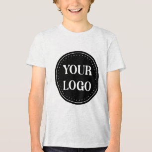 T-shirt En Tri-matière Logo de code QR noir élégant, minimaliste et épuré