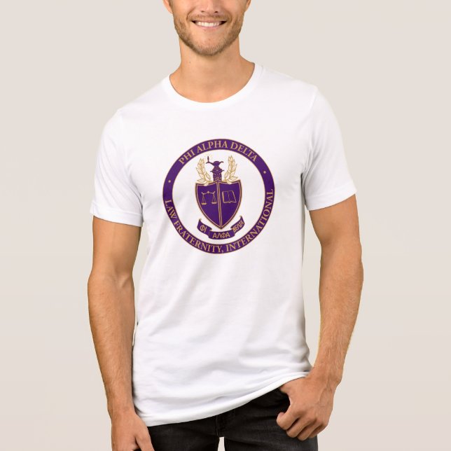 T-shirt En Tri-matière Logo de Phi Alpha Delta (Recto)