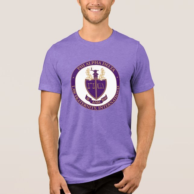 T-shirt En Tri-matière Logo de Phi Alpha Delta (Recto)