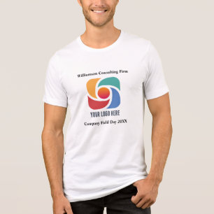 T-shirt En Tri-matière Logo d'entreprise personnalisé Marketing d'entrepr