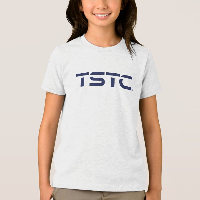 T-shirt En Tri-matière Logo du bloc du TSTC (Recto)