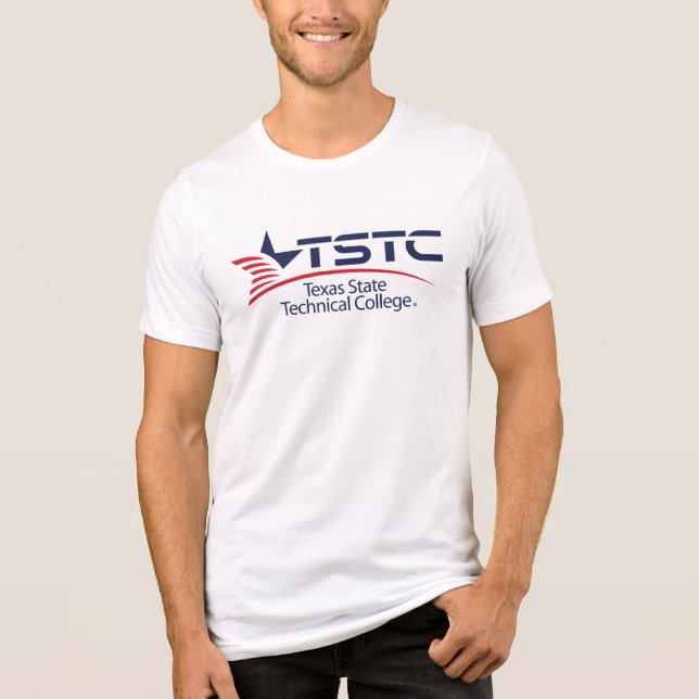 T-shirt En Tri-matière Logo du Texas State Technical College (Recto)