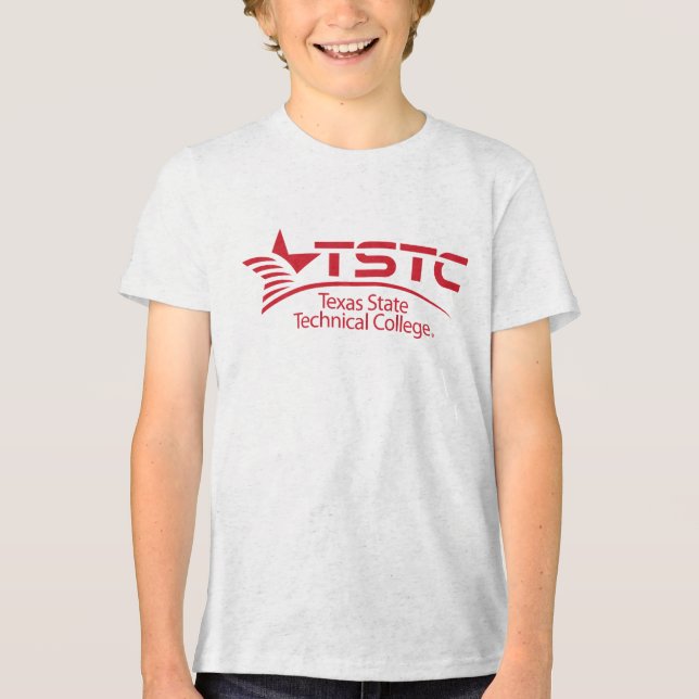 T-shirt En Tri-matière Logo du Texas State Technical College (Recto)