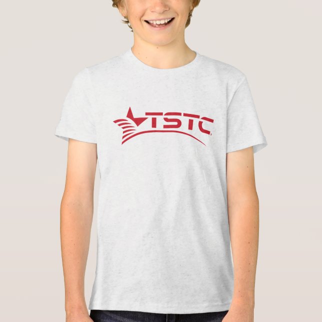 T-shirt En Tri-matière Logo du Texas State Technical College (Recto)