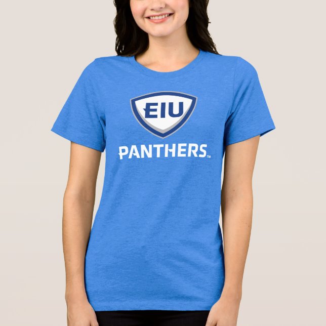 T-shirt En Tri-matière Logo Eastern Illinois Panthers Shield & Wordmark (Recto)