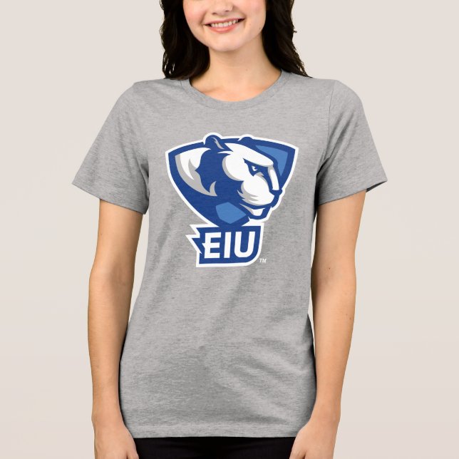 T-shirt En Tri-matière Logo Eastern Illinois University Panthers (Recto)