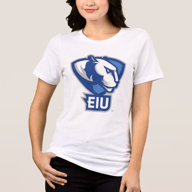 T-shirt En Tri-matière Logo Eastern Illinois University Panthers (Recto)