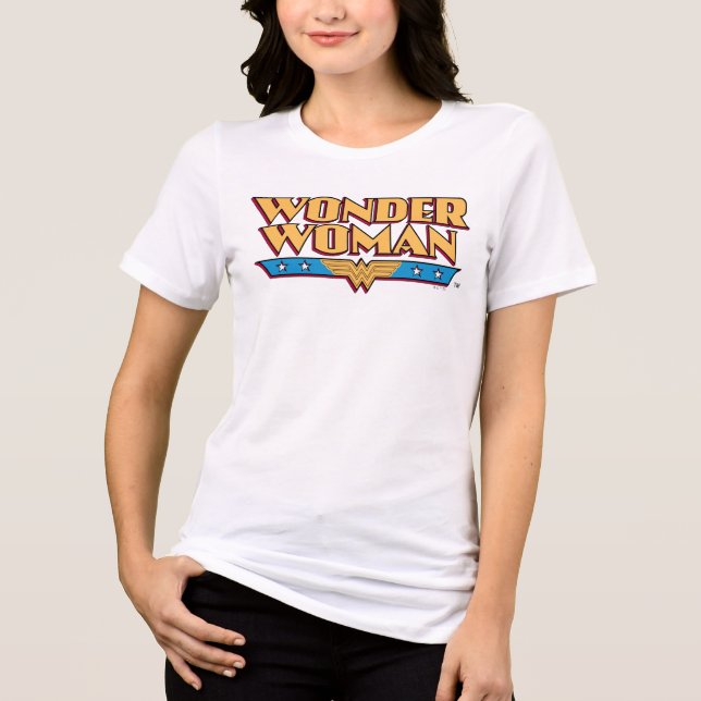 T-shirt En Tri-matière Logo Wonder Woman 2 (Recto)