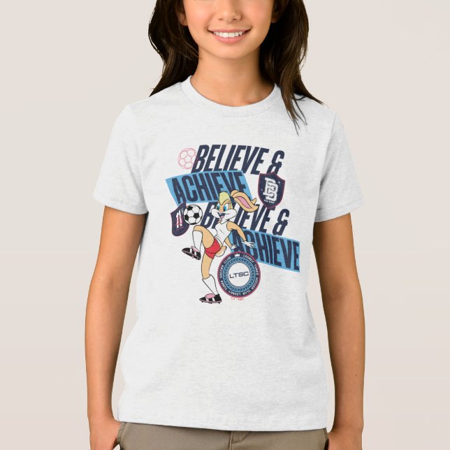 T-shirt En Tri-matière Lola Bunny LOONEY TUNES™ Soccer Club Graphic (Recto)