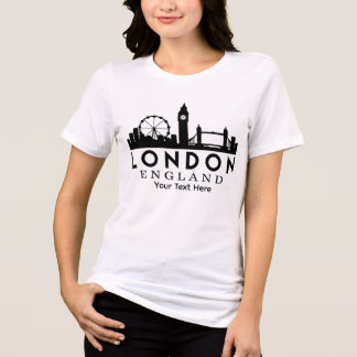 T-shirt En Tri-matière London City Landmark Travel Design