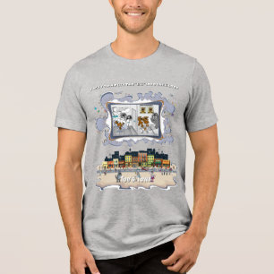T-shirt En Tri-matière Long In The Tooth Chemise Tri-Blend Anniversaire