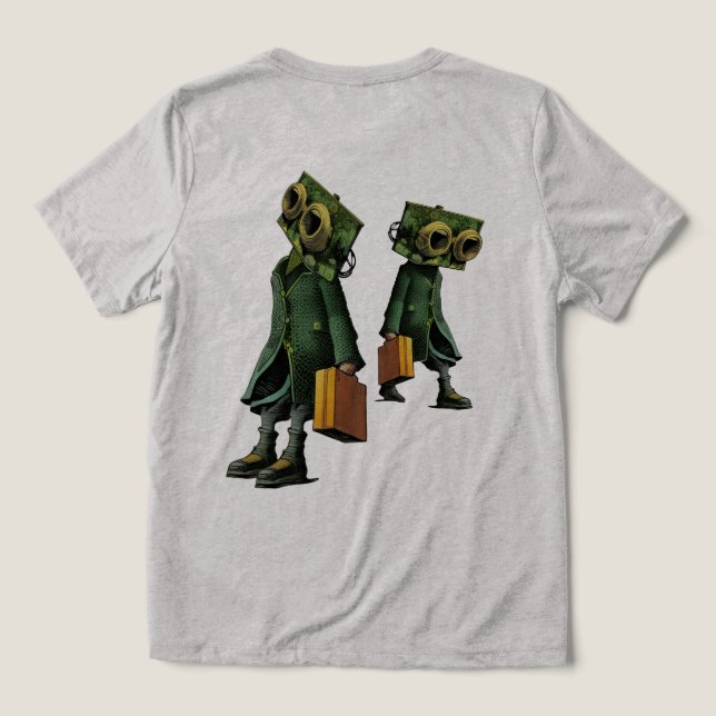 T-shirt En Tri-matière Looking for better grouns (Design Verso)