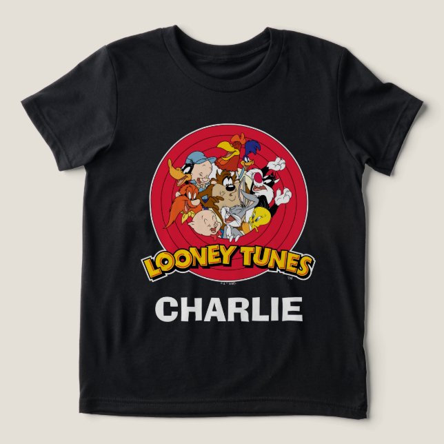 T-shirt En Tri-matière LOONEY TUNES™ Character Logo (Design Recto)
