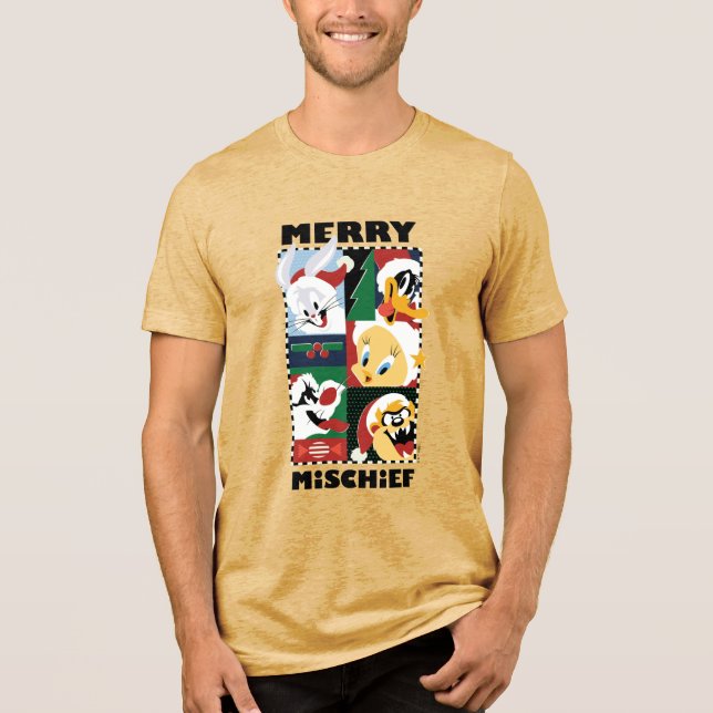 T-shirt En Tri-matière LOONEY TUNES™ Joyeux Mischief (Recto)