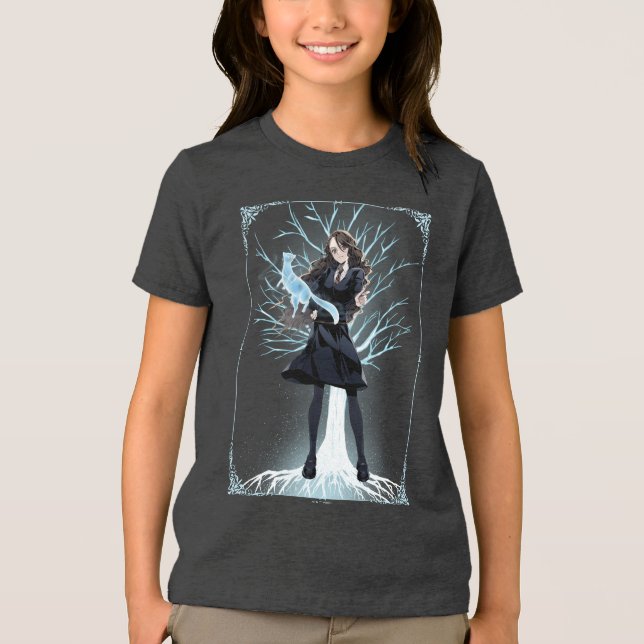 T-shirt En Tri-matière L'Otter Patronus d'Anime Hermione Granger (Recto)