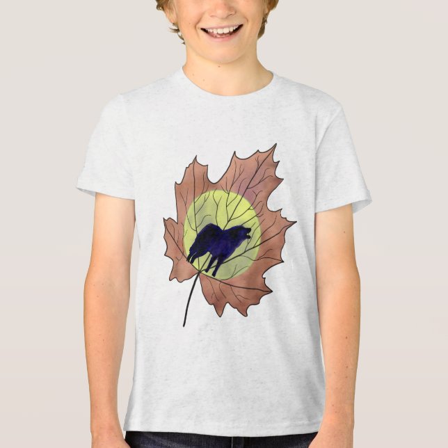 T-shirt En Tri-matière loup (Recto)