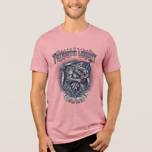 T-shirt En Tri-matière Loup-garou patriotique Patriote Horreur Monstre Pa