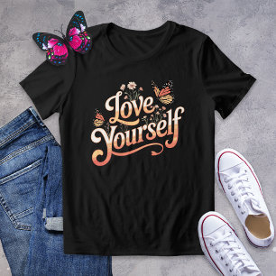 T-shirt En Tri-matière Love Yourself Monarch Butterfly Shirt