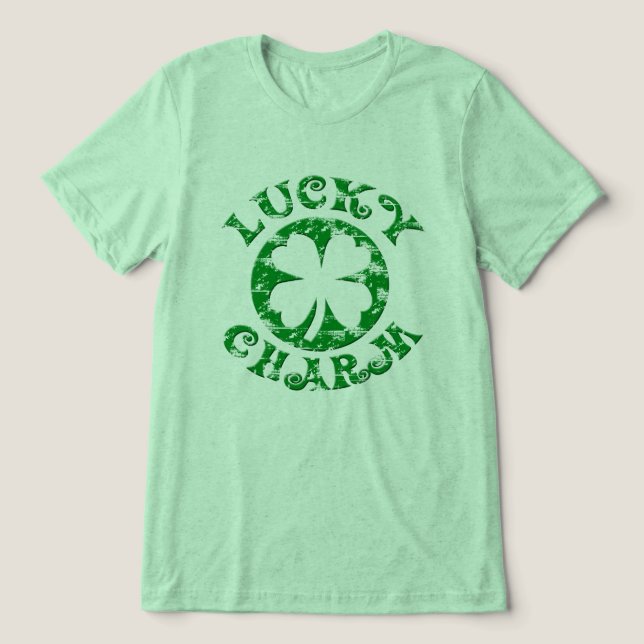 T-shirt En Tri-matière Lucky Charm Irish St. Patrick's Day T-Shirt (Design Recto)
