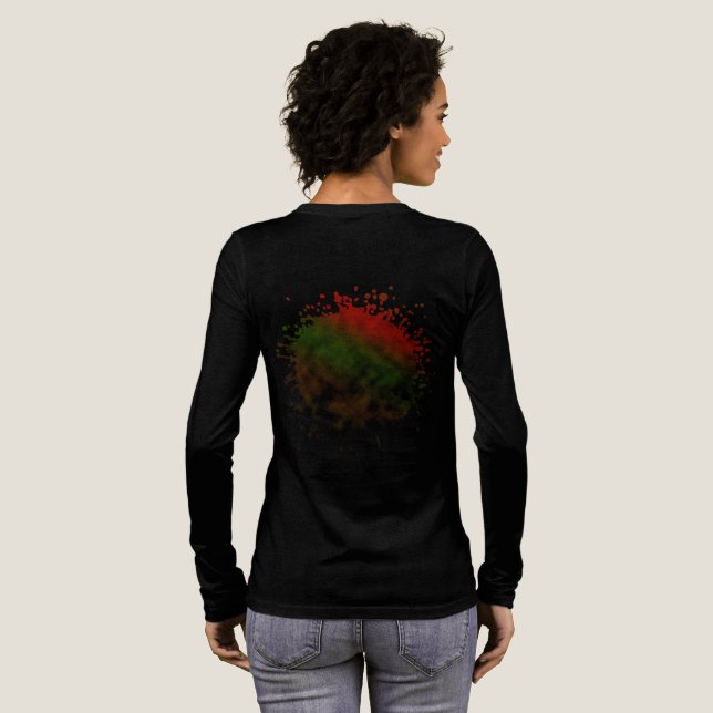 T-shirt En Tri-matière Lueur de l'Ember de la forêt (Verso complet)