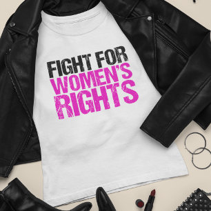 T-shirt En Tri-matière Lutte pour les droits de la femme Feminist Women's