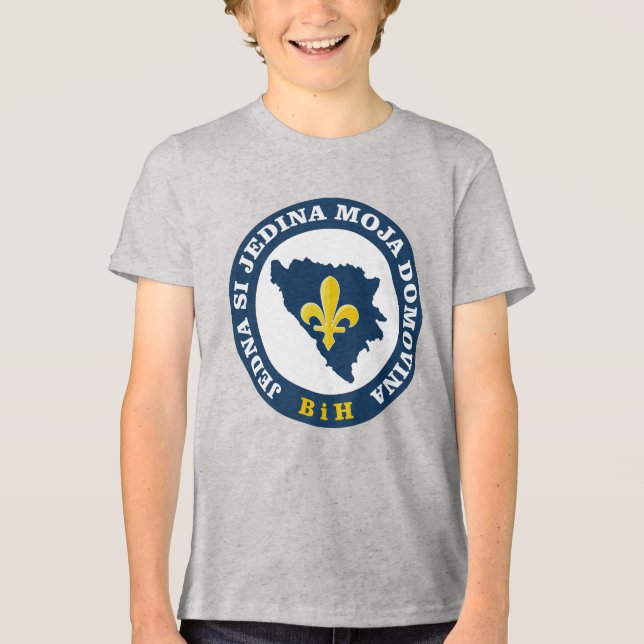 T-shirt En Tri-matière Lys bosniaque (Recto)