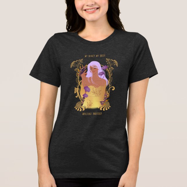 T-shirt En Tri-matière Ma Beauté Mes Règles (Recto)