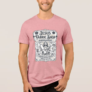 T-shirt En Tri-matière Magasin de tissus Jésus Mercerie Magasin de tissus