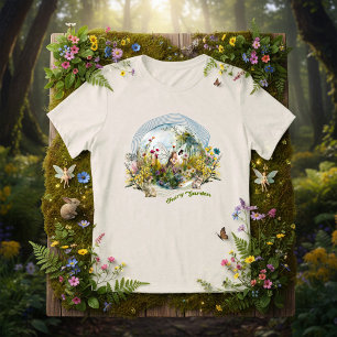 T-shirt En Tri-matière Magie de jardin de fées