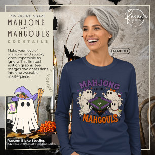 T-shirt En Tri-matière Mahjong avec cocktails de Mahgouls