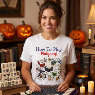 T-shirt En Tri-matière Mahjong Halloween