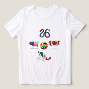 T-shirt En Tri-matière Maillot Coupe du Monde 2026 • Chemise de famille a