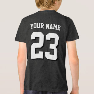 T-shirt En Tri-matière Maillot de sport personnalisé avec nom et numéro