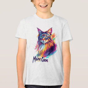 T-shirt En Tri-matière Maine Coon