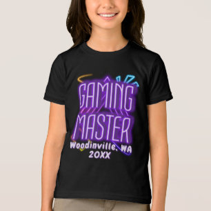 T-shirt En Tri-matière Maître de jeu personnalisé pour Gamer Nom de la da