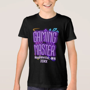T-shirt En Tri-matière Maître de jeu personnalisé pour Gamer Nom de la da