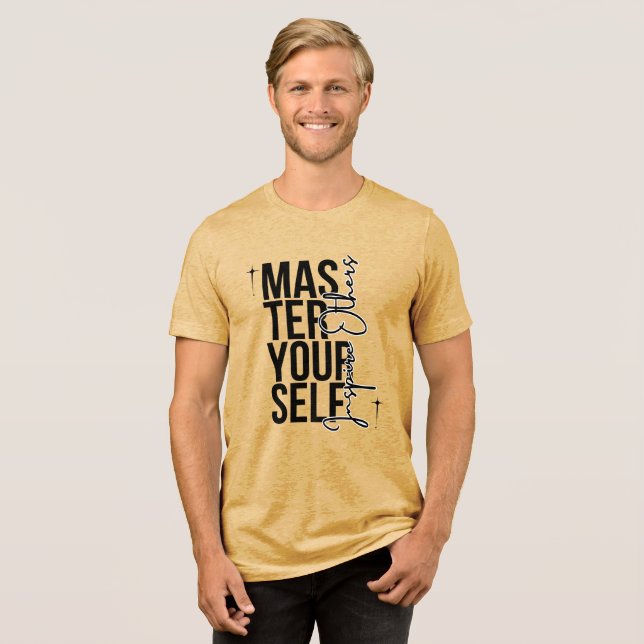 T-shirt En Tri-matière Maîtrisez-vous (Recto plein)