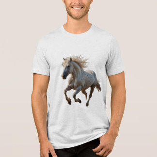 T-shirt En Tri-matière Majestic White Stallion
