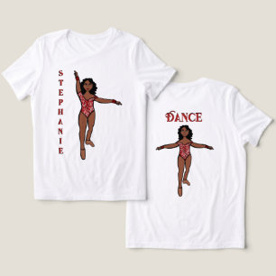 T-shirt En Tri-matière Majorette/ Danseur Tee Animal rouge