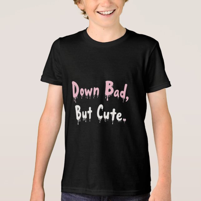 T-shirt En Tri-matière Mal En Point Mais Mignon (Recto)