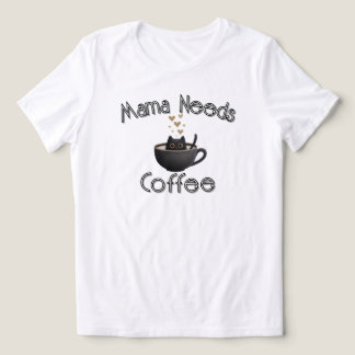 T-shirt En Tri-matière Maman a Besoin de Café