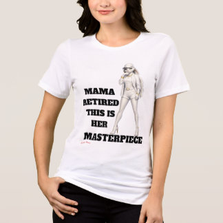 T-shirt En Tri-matière Maman a retiré son chef-d'œuvre
